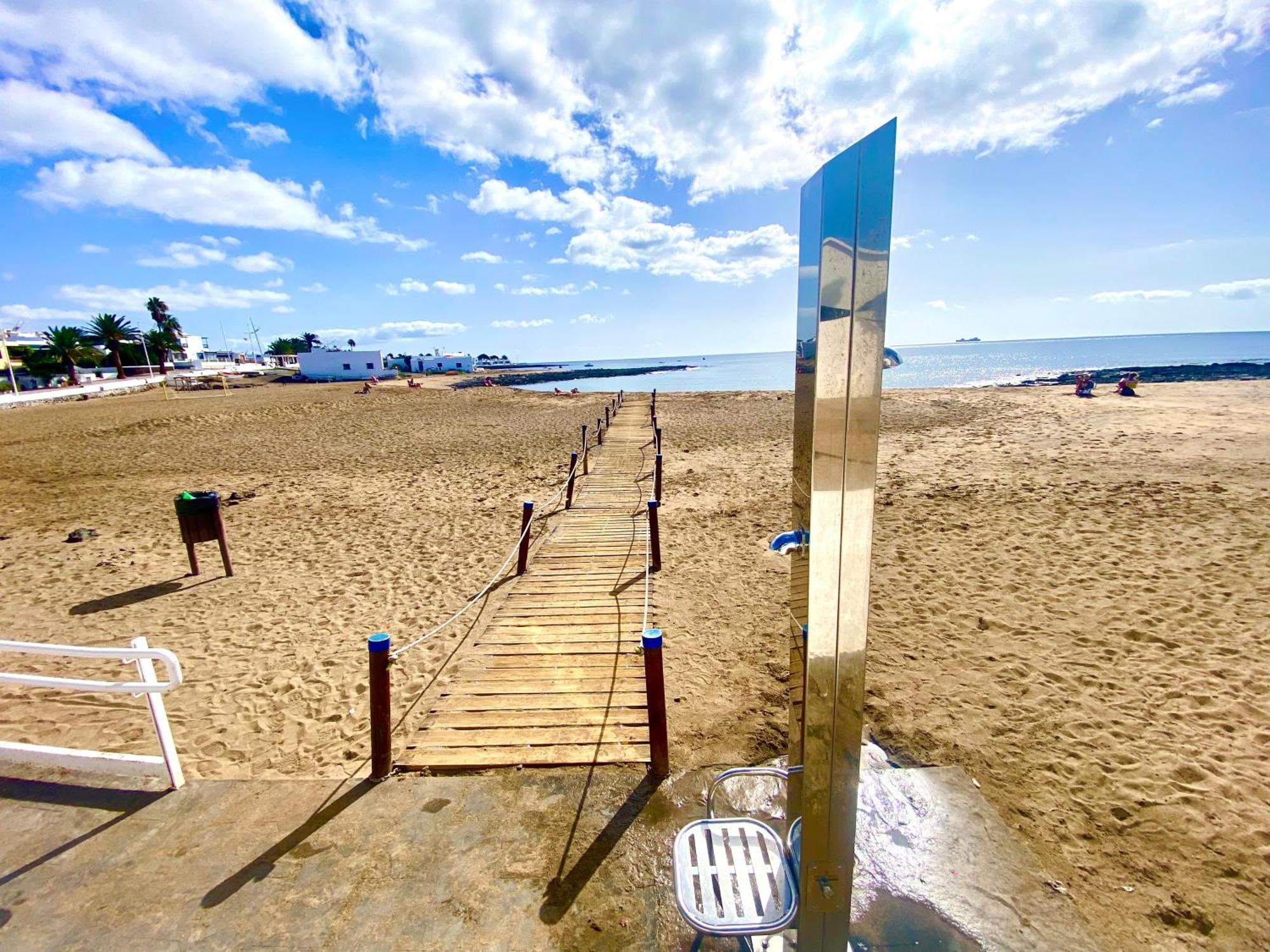 Princesa Ico, Cerca Del Mar San Bartolomé Exteriör bild