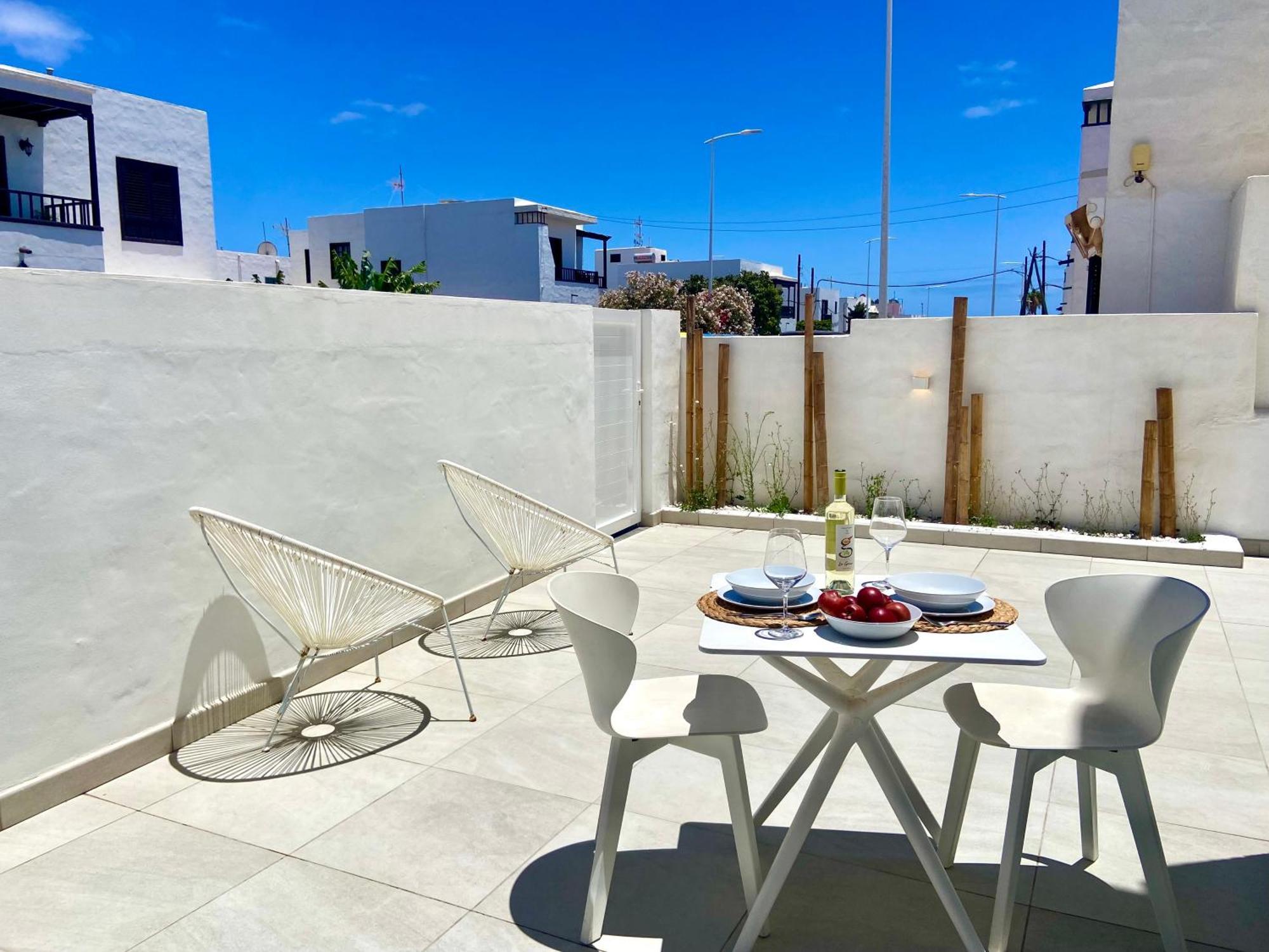 Princesa Ico, Cerca Del Mar San Bartolomé Exteriör bild