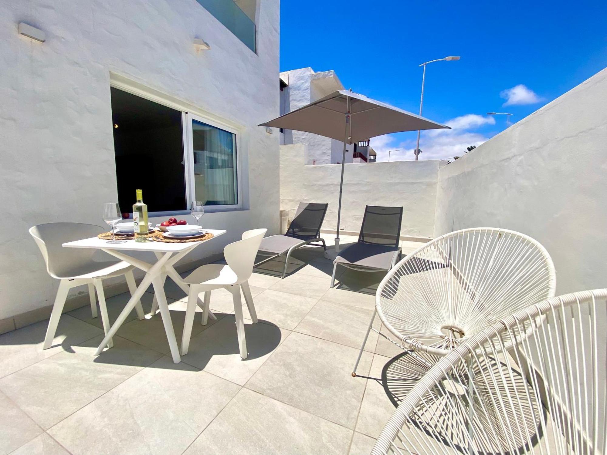 Princesa Ico, Cerca Del Mar San Bartolomé Exteriör bild